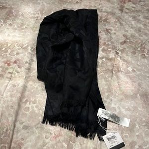 Coach Black Scarf